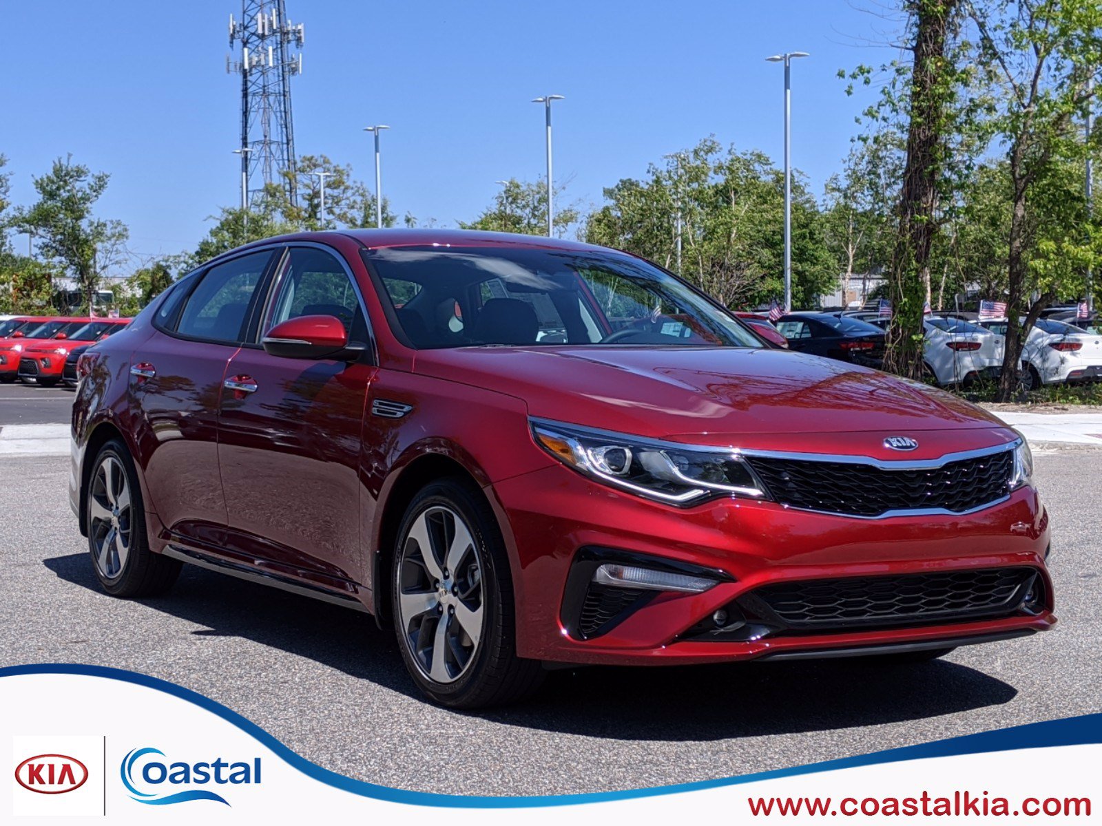 New 2020 Kia Optima S 4dr Car in Wilmington #F3069 | Coastal Kia